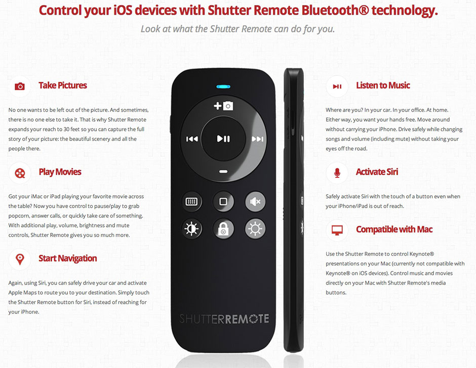 iStabilizer shutter-remote